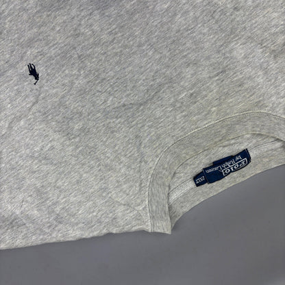 Grey Ralph Lauren Jumper - Men XXL - Very Good - Revaleur