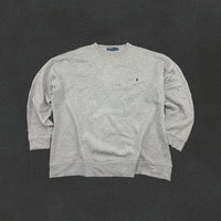 Grey Ralph Lauren Jumper - Men XXL - Very Good - Revaleur