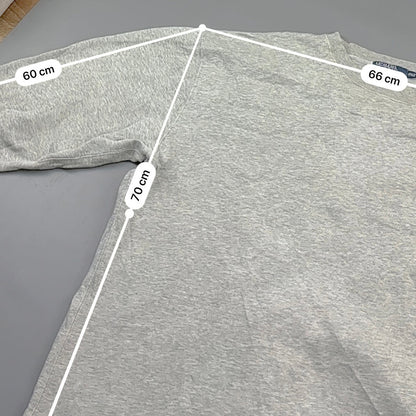 Grey Ralph Lauren Jumper - Men XXL - Very Good - Revaleur