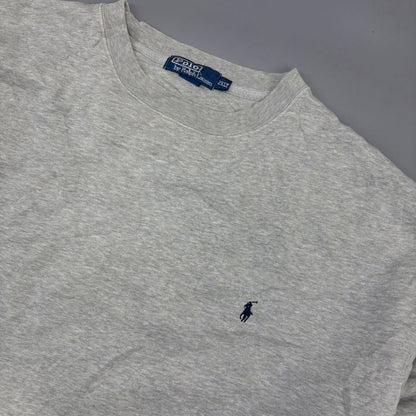 Grey Ralph Lauren Jumper - Men XXL - Very Good - Revaleur