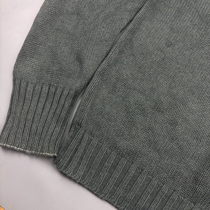 Grey Ralph Lauren Knitted Sweater - M - Very Good - Revaleur