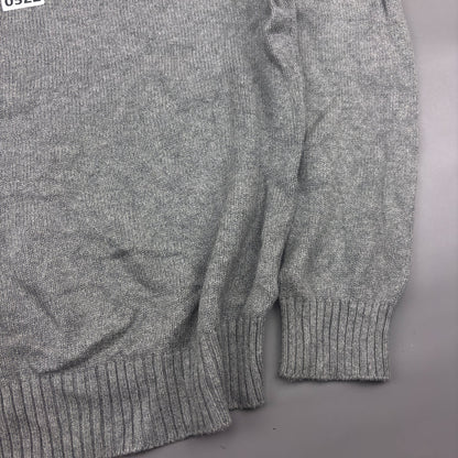 Grey Ralph Lauren Knitted Sweater - M - Very Good - Revaleur