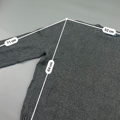 Grey Ralph Lauren Knitted Sweater - Men XXL - Very Good - Revaleur