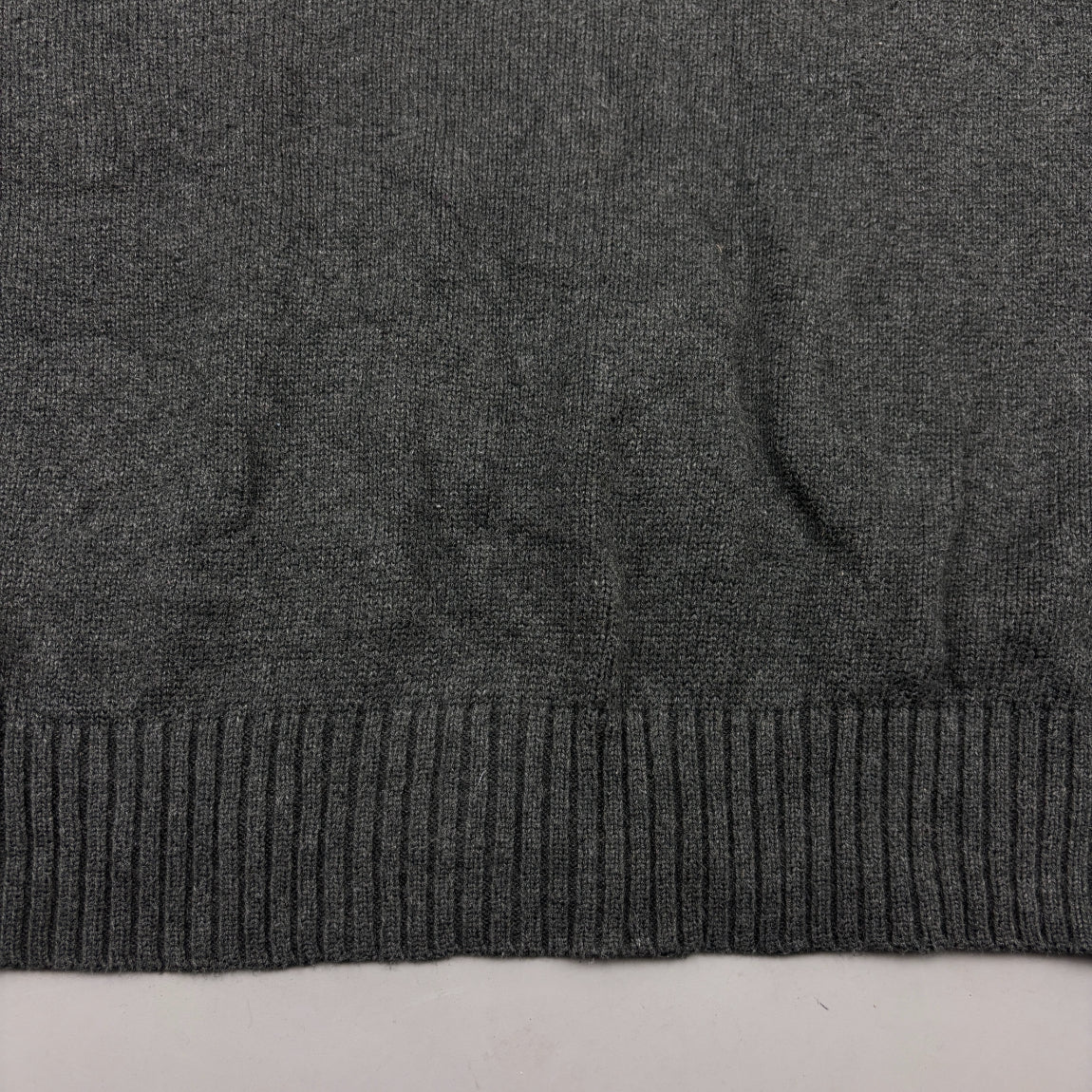 Grey Ralph Lauren Knitted Sweater - Men XXL - Very Good - Revaleur