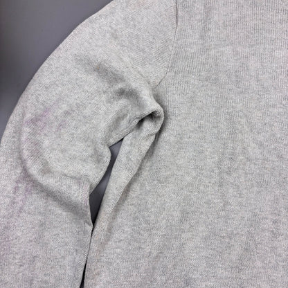 Grey Ralph Lauren Knitted Sweater - Men XXL - Very Good - Revaleur