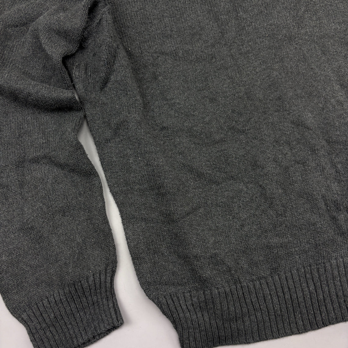 Grey Ralph Lauren Knitted Sweater - Men XXL - Very Good - Revaleur
