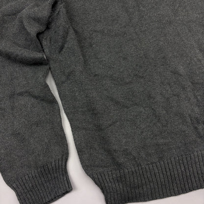 Grey Ralph Lauren Knitted Sweater - Men XXL - Very Good - Revaleur