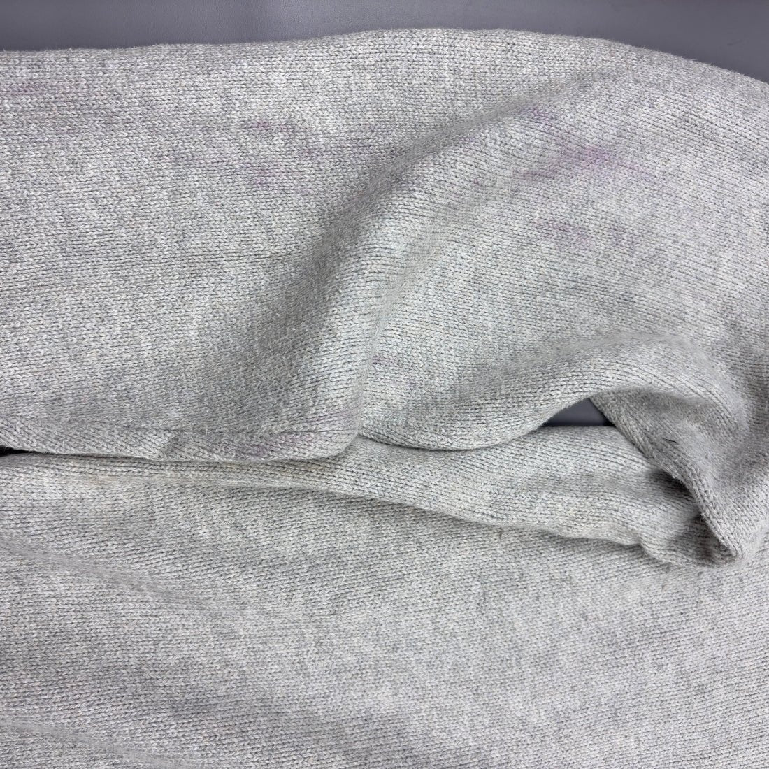 Grey Ralph Lauren Knitted Sweater - Men XXL - Very Good - Revaleur