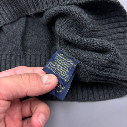 Grey Ralph Lauren Knitted Sweater - Men XXL - Very Good - Revaleur