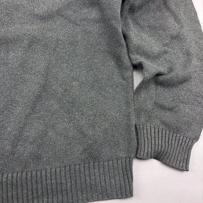 Grey Ralph Lauren Knitted Sweater - Men XXL - Very Good - Revaleur