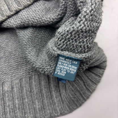 Grey Ralph Lauren Knitted Sweater - XL - Very Good - Revaleur