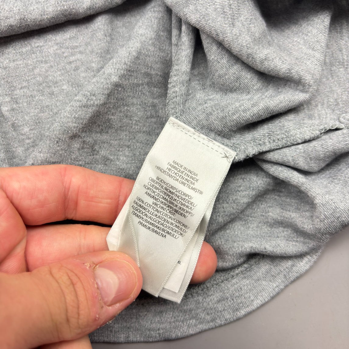 Grey Ralph Lauren Polo Shirt - Men M - Very Good - Revaleur