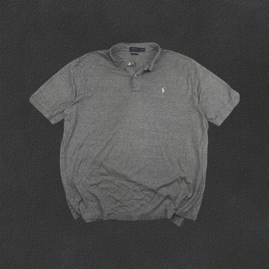 Grey Ralph Lauren Polo Shirt - Men XXL - Very Good - Revaleur