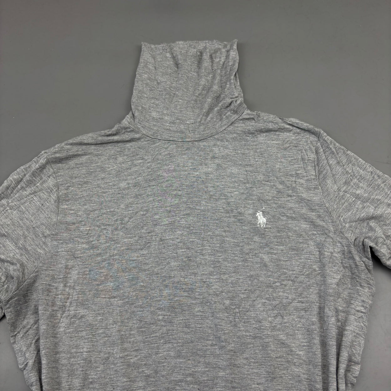 Grey Ralph Lauren Turtleneck - Women XL - Very Good - Revaleur