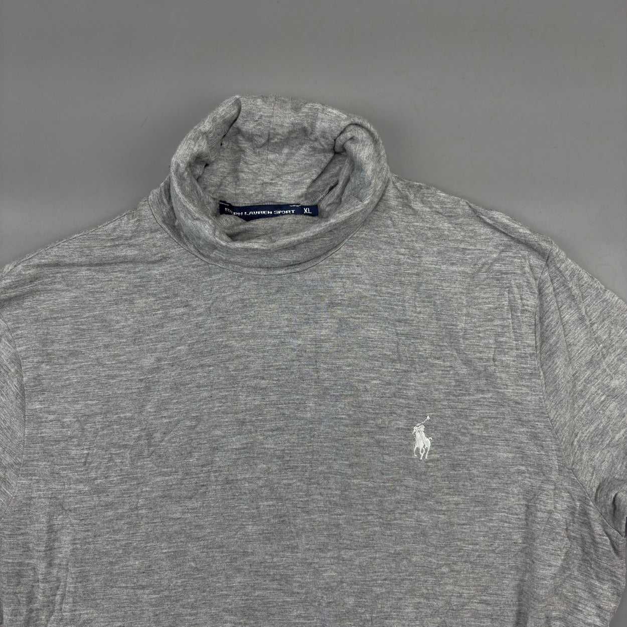 Grey Ralph Lauren Turtleneck - Women XL - Very Good - Revaleur
