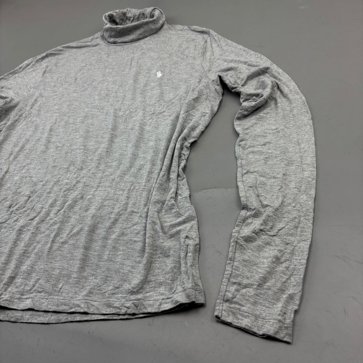 Grey Ralph Lauren Turtleneck - Women XL - Very Good - Revaleur