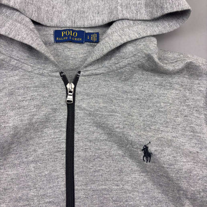 Grey Ralph Lauren Zip Vest - L - New - Revaleur