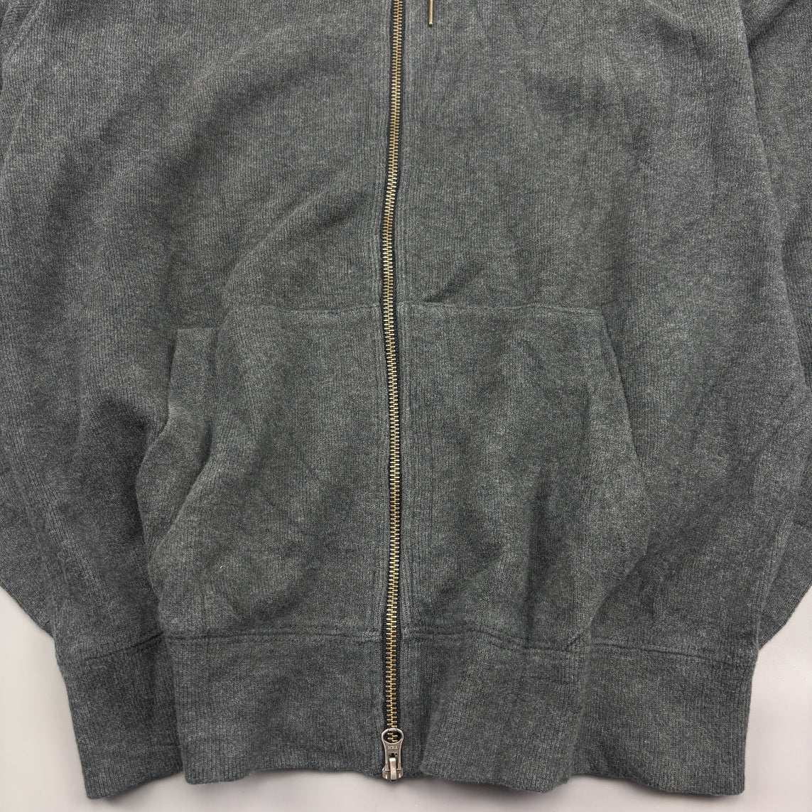 Grey Ralph Lauren Zip Vest - L - New - Revaleur