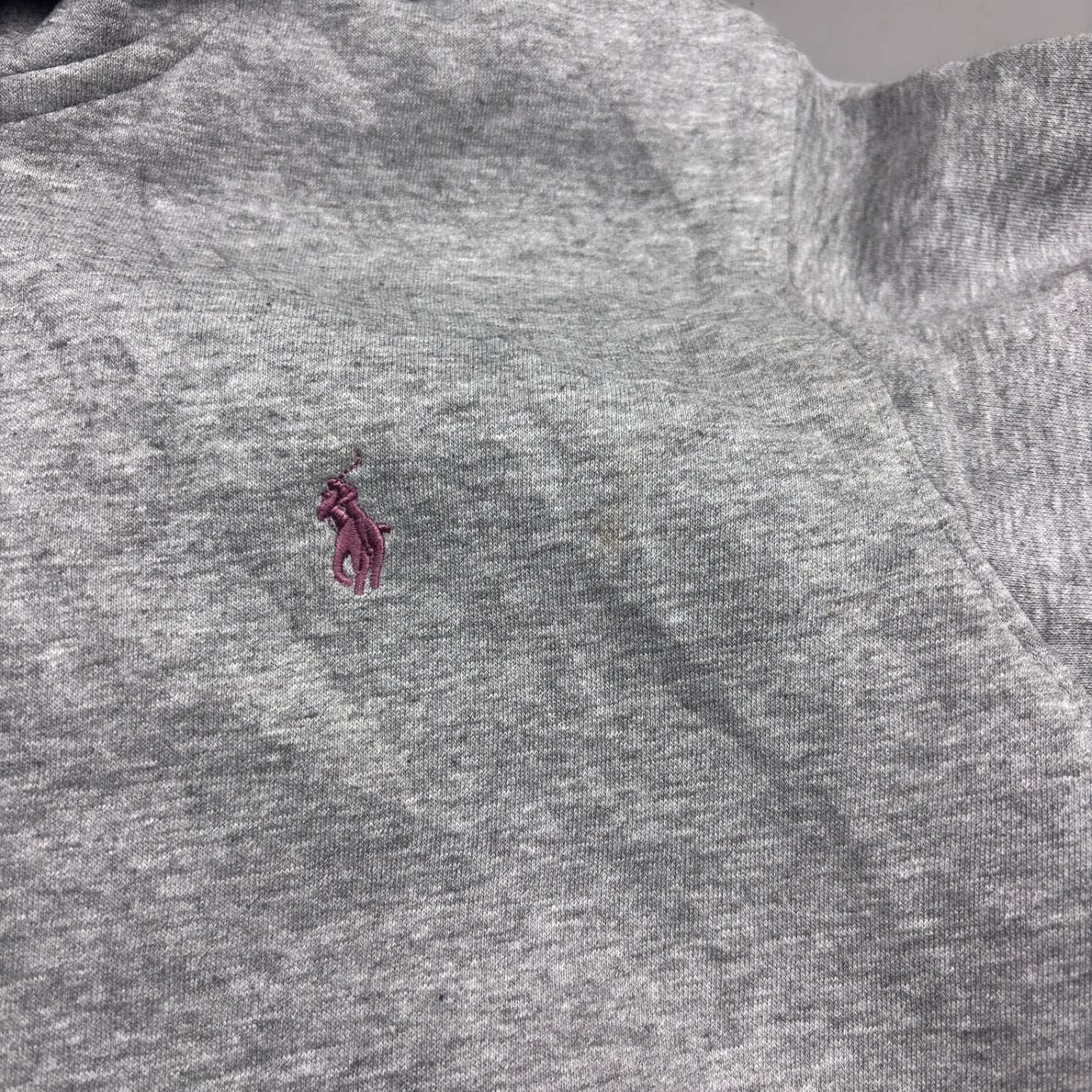 Grey Ralph Lauren Zip Vest - M - Very Good - Revaleur