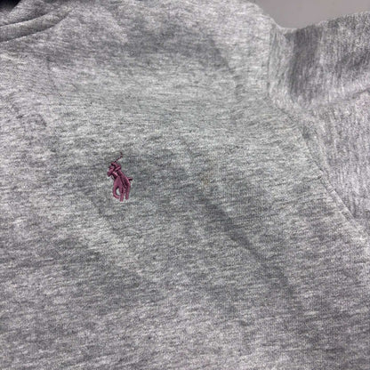 Grey Ralph Lauren Zip Vest - M - Very Good - Revaleur