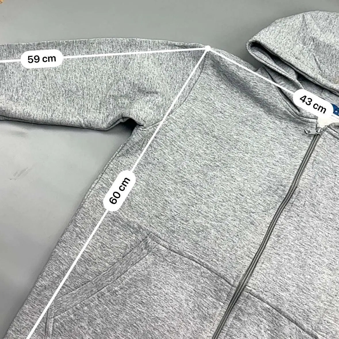 Grey Ralph Lauren Zip Vest - M - Very Good - Revaleur