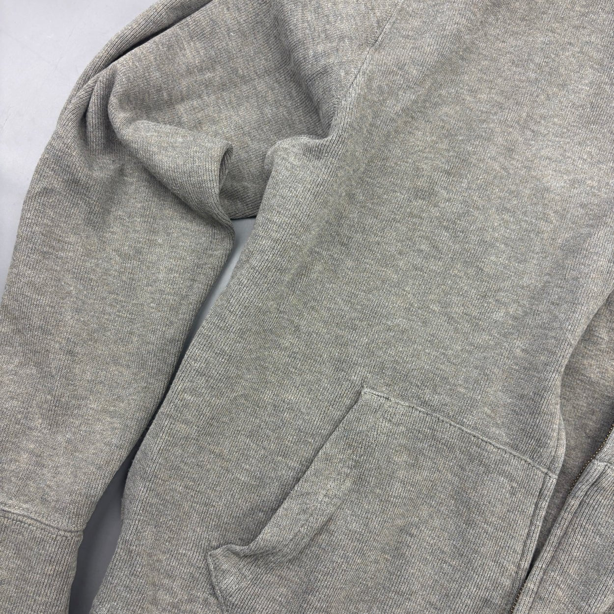 Grey Ralph Lauren Zip Vest - Men L - Good - Revaleur