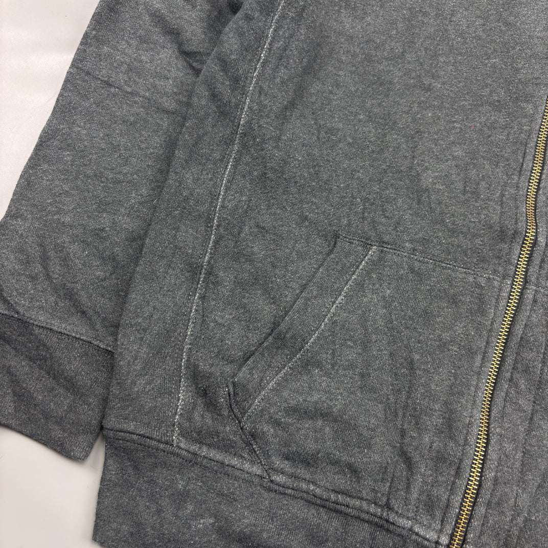 Grey Ralph Lauren Zip Vest - Men L - Very Good - Revaleur