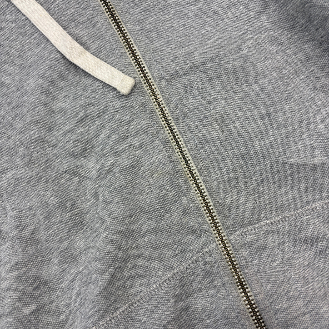 Grey Ralph Lauren Zip Vest - Men L - Very Good - Revaleur