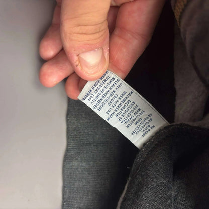 Grey Ralph Lauren Zip Vest - Men L - Very Good - Revaleur