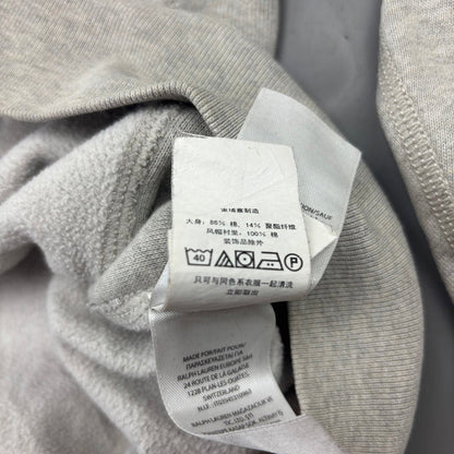 Grey Ralph Lauren Zip Vest - Men L - Very Good - Revaleur