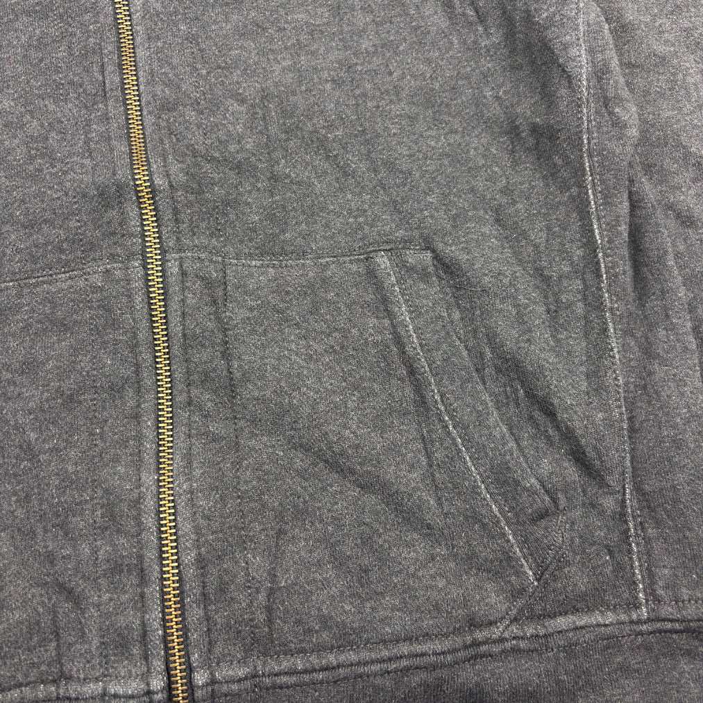 Grey Ralph Lauren Zip Vest - Men L - Very Good - Revaleur