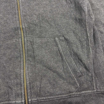 Grey Ralph Lauren Zip Vest - Men L - Very Good - Revaleur