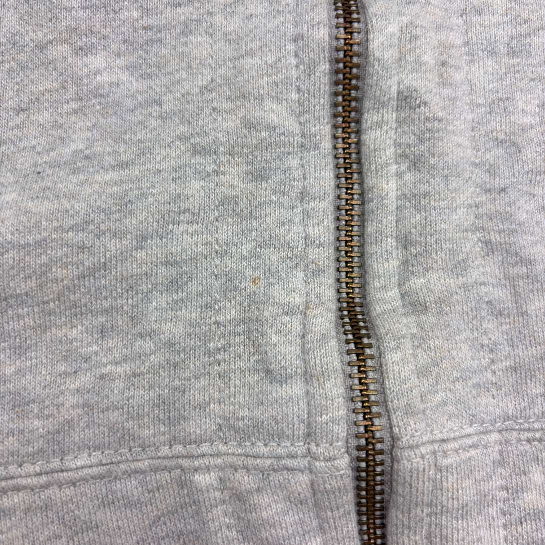 Grey Ralph Lauren Zip Vest - Men L - Very Good - Revaleur