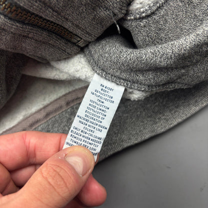 Grey Ralph Lauren Zip Vest - Men M - Very Good - Revaleur