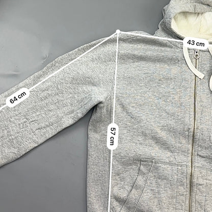 Grey Ralph Lauren Zip Vest - Men S - Very Good - Revaleur