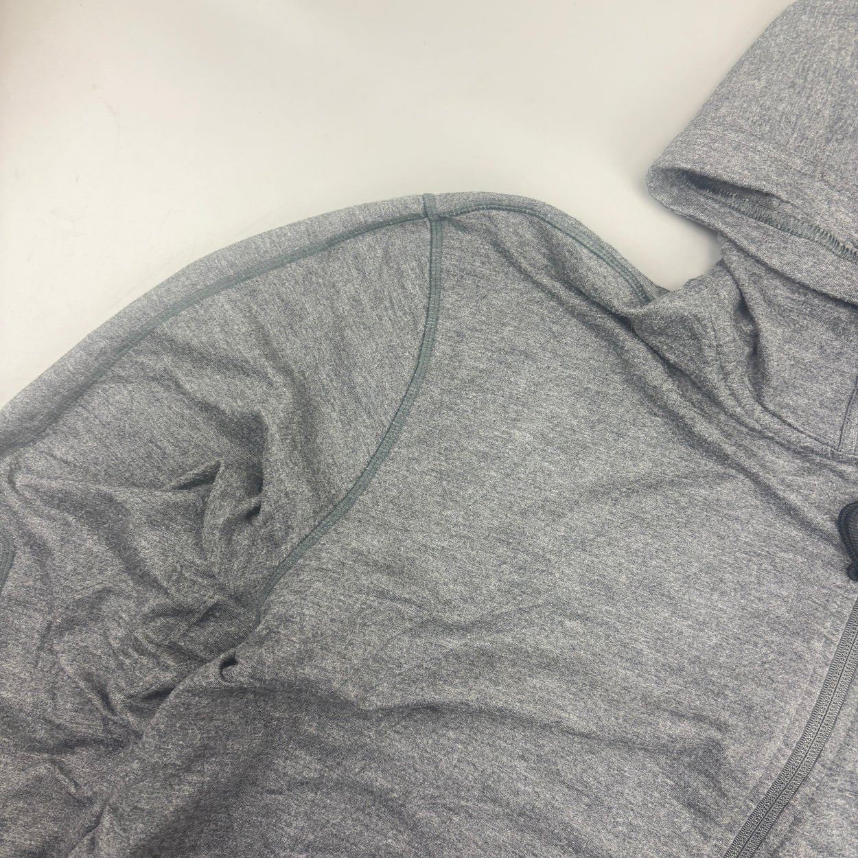 Grey Ralph Lauren Zip Vest - Men XL - Very Good - Revaleur