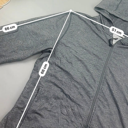 Grey Ralph Lauren Zip Vest - Men XL - Very Good - Revaleur
