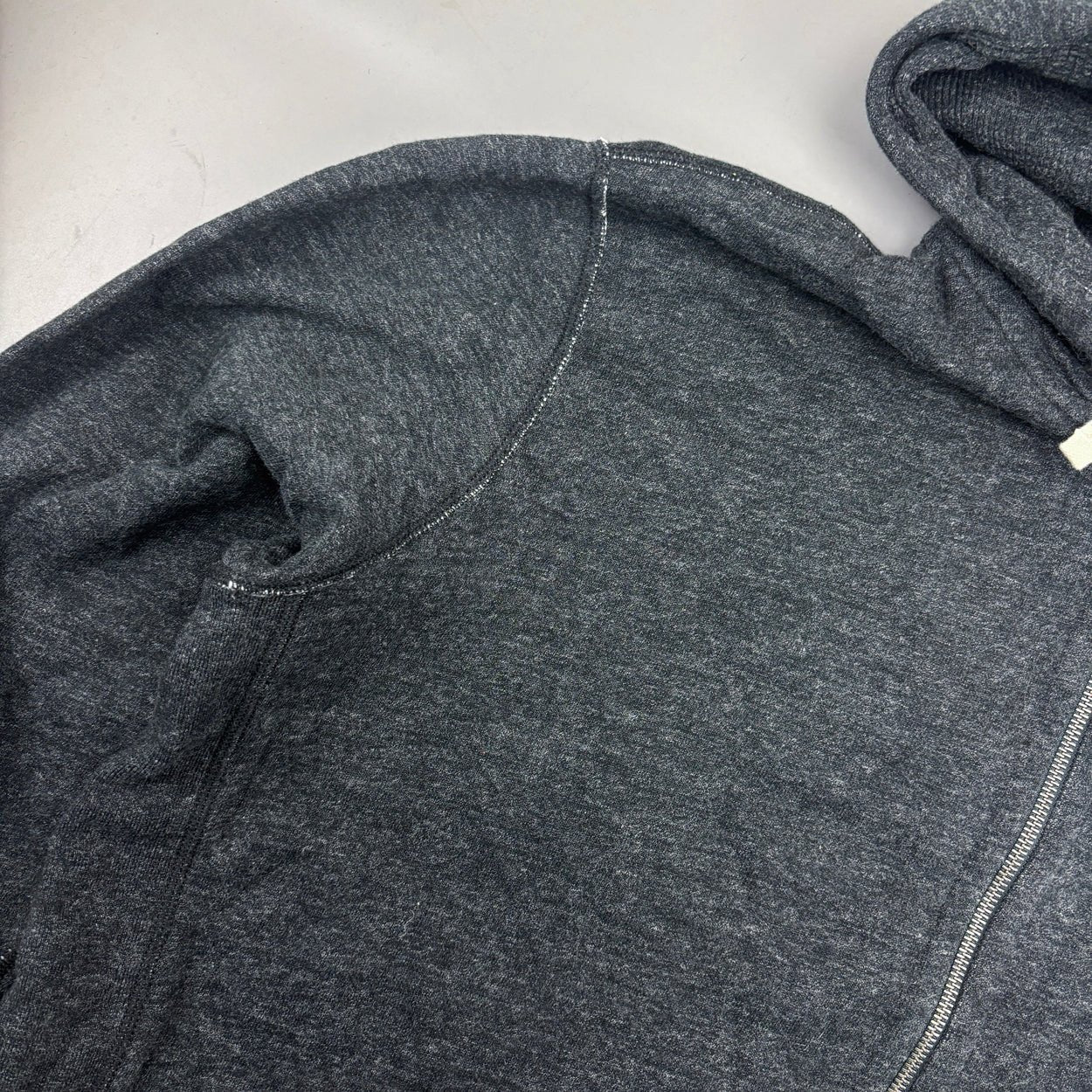 Grey Ralph Lauren Zip Vest - Men XXL - Very Good - Revaleur