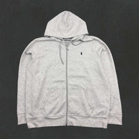 Grey Ralph Lauren Zip Vest - Men XXL - Very Good - Revaleur