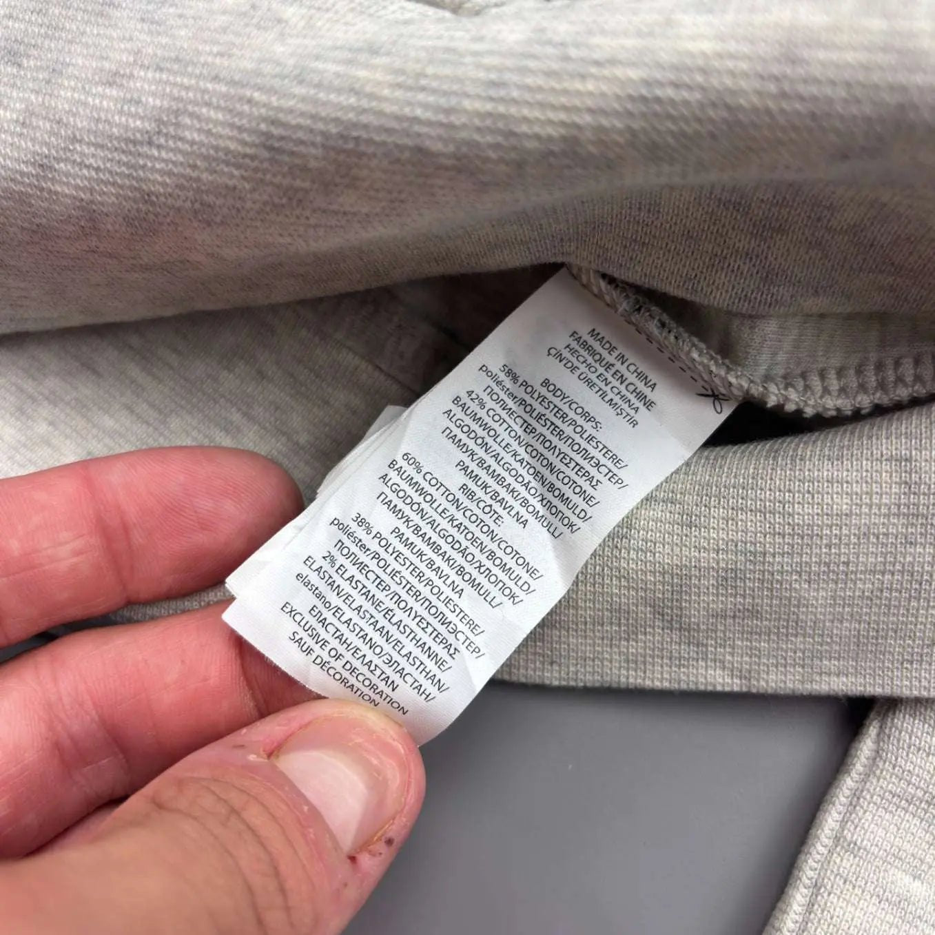 Grey Ralph Lauren Zip Vest - Men XXL - Very Good - Revaleur