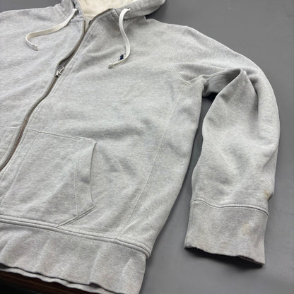 Grey Ralph Lauren Zip Vest - Men XXL - Very Good - Revaleur