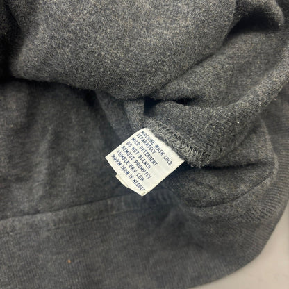 Grey Ralph Lauren Zip Vest - Men XXL - Very Good - Revaleur