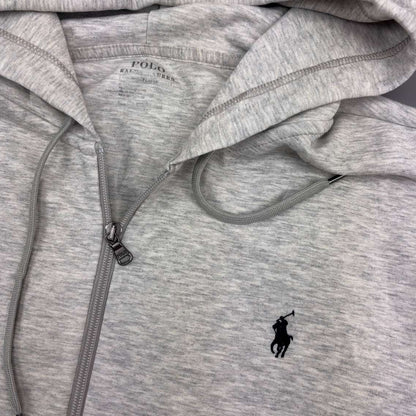 Grey Ralph Lauren Zip Vest - Men XXL - Very Good - Revaleur