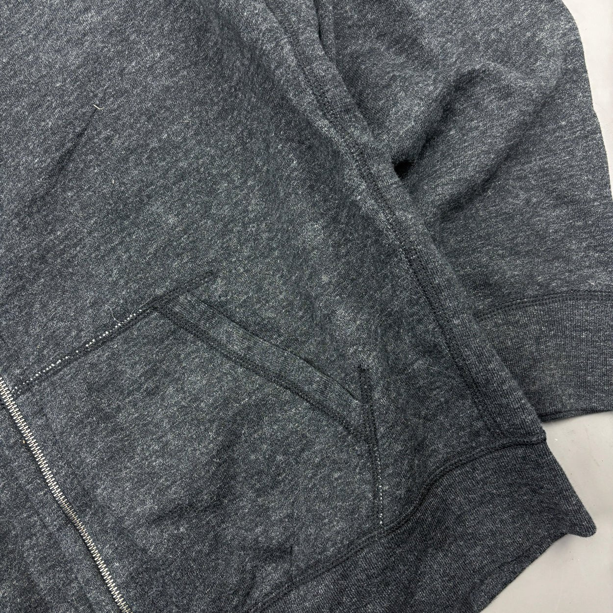 Grey Ralph Lauren Zip Vest - Men XXL - Very Good - Revaleur