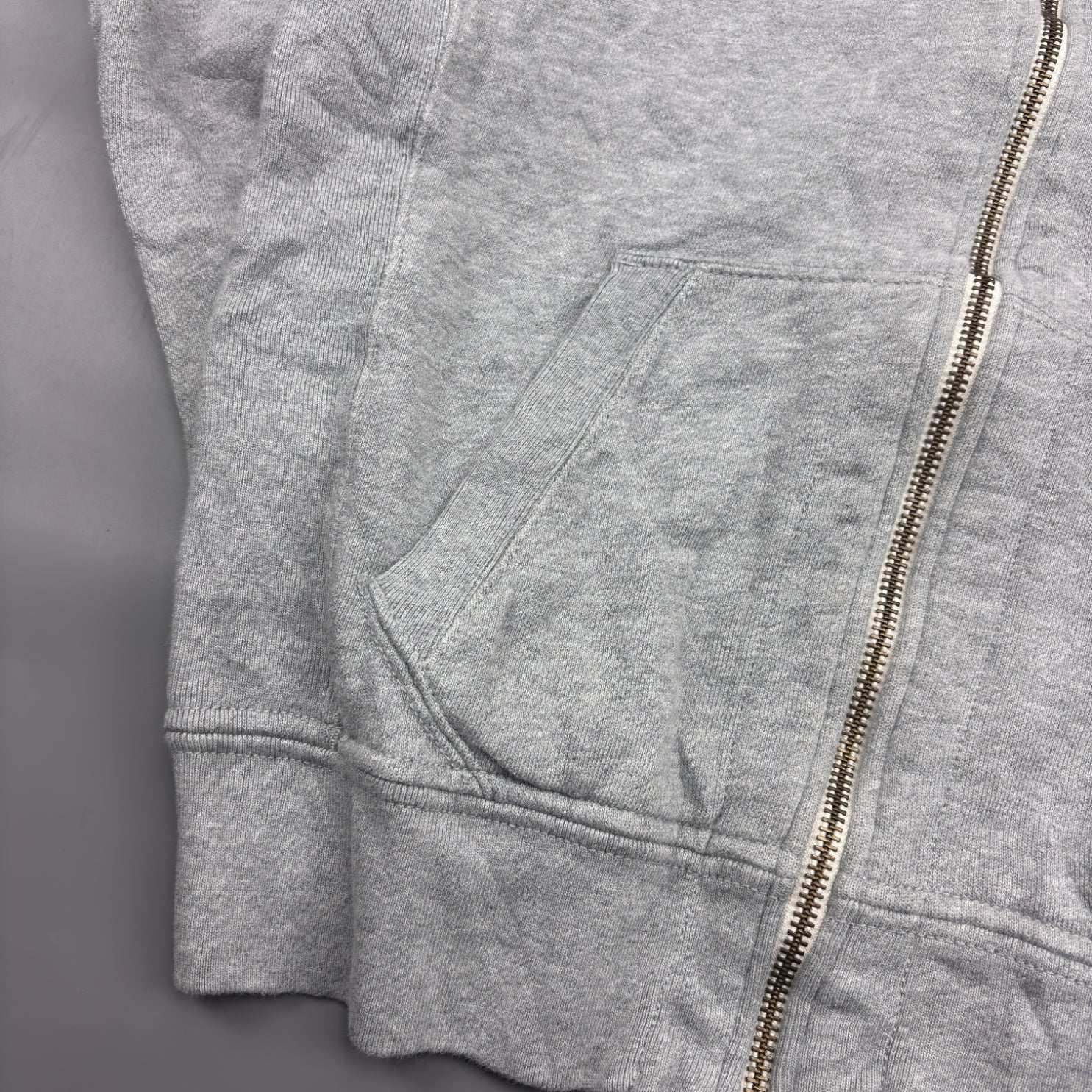 Grey Ralph Lauren Zip Vest - S - Very Good - Revaleur