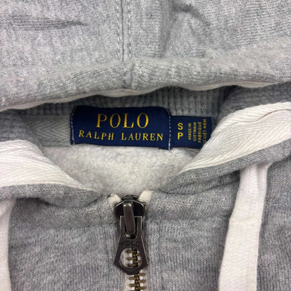 Grey Ralph Lauren Zip Vest - S - Very Good - Revaleur