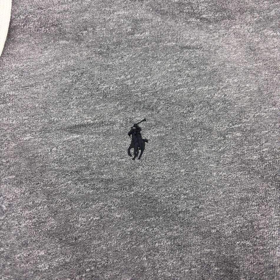 Grey Ralph Lauren Zip Vest - XL - Very Good - Revaleur