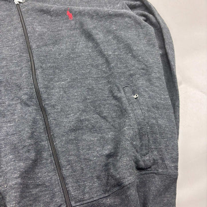 Grey Ralph Lauren Zip Vest - XL - Very Good - Revaleur