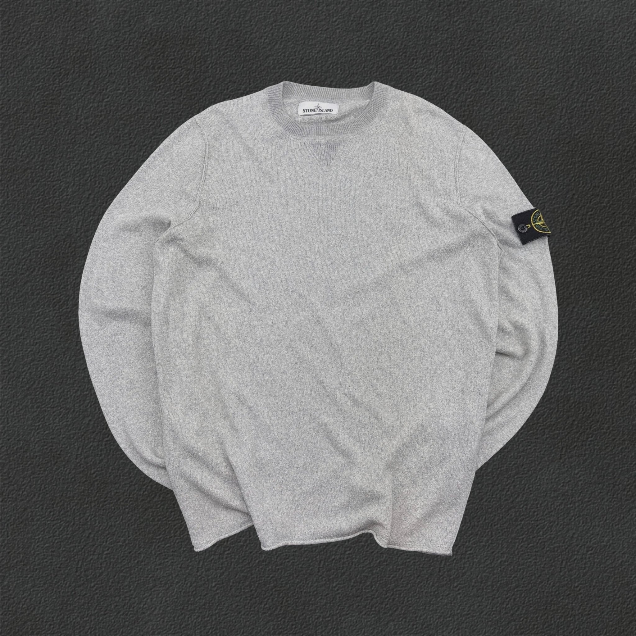 Grey Stone Island Jumper - M - Authentic & Excellent Condition - Revaleur