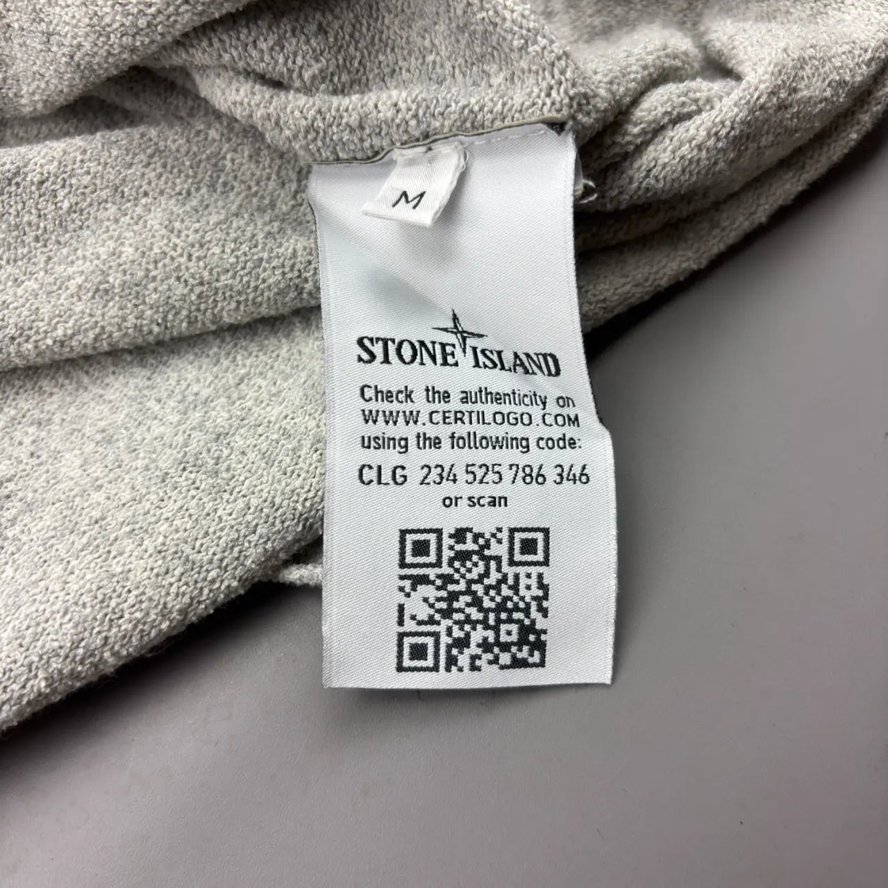 Grey Stone Island Jumper - M - Authentic & Excellent Condition - Revaleur